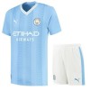 Maglia ufficiale Manchester City 2023-24 Casa per Bambino